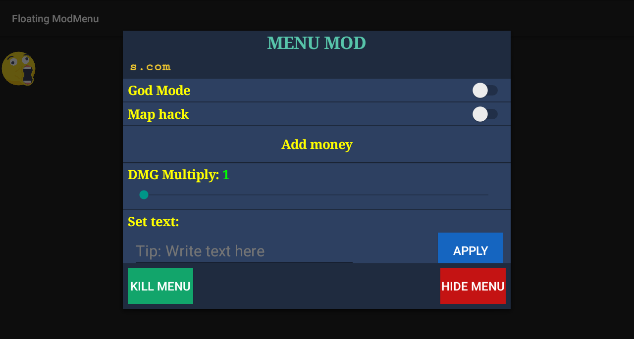 mod menu