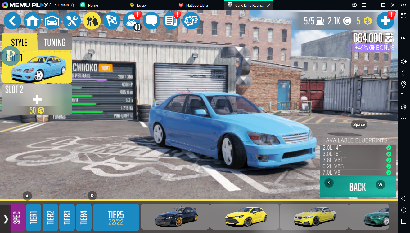 CarX Drift Racing 2 Ver. 1.29.1 MOD MENU APK, Unlimited gold and cash, Max player level, Unlimited fans, Unlimited fuel