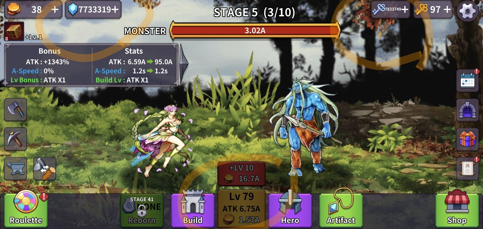 Green's Secret Idle Gameplay - Idle RPG Game Android APK Download