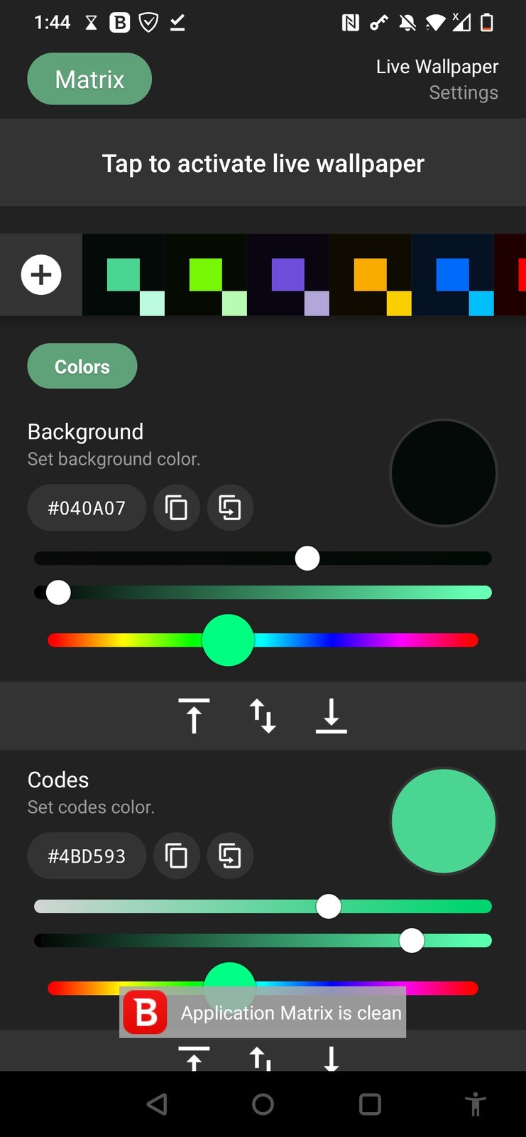 Matrix Code - Live Wallpaper  [Paid]  - Android & iOS  MODs, Mobile Games & Apps