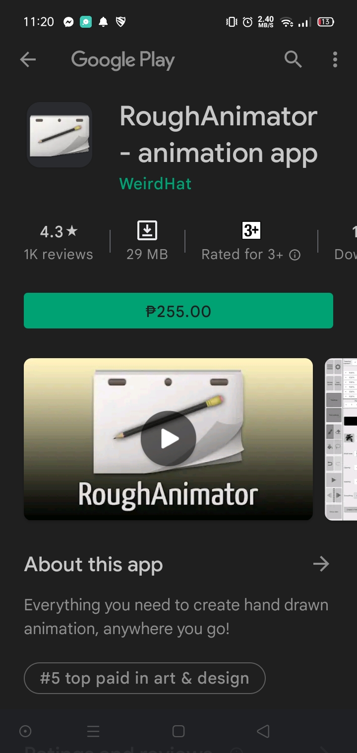 RoughAnimator - animation app  [Paid] APK  - Android &  iOS MODs, Mobile Games & Apps