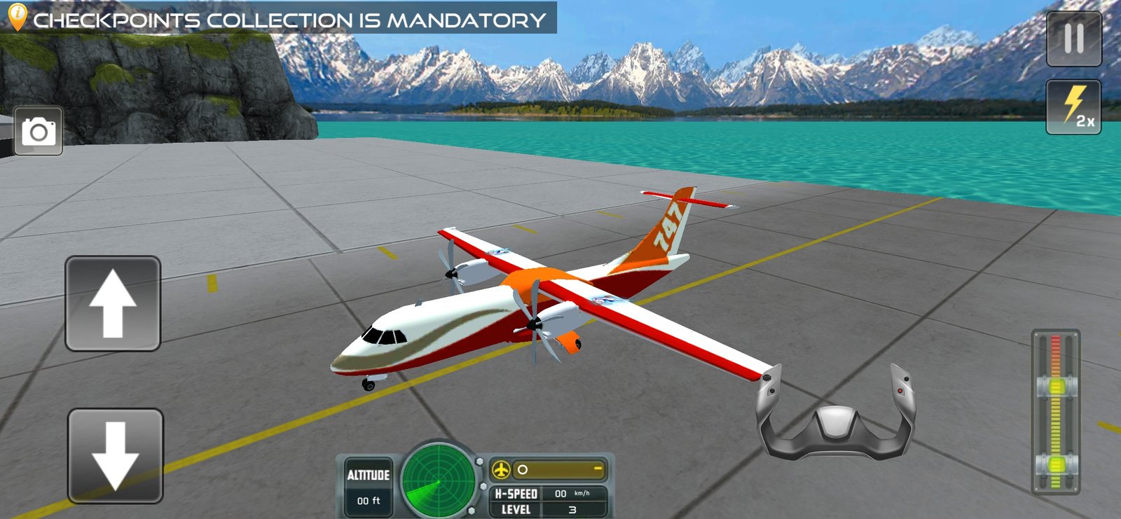 Flight Simulator : Plane Games Mod apk [Unlimited money][Free purchase]  download - Flight Simulator : Plane Games MOD apk 2.2 free for Android.
