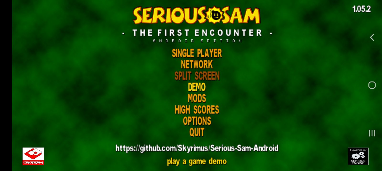 [Game Android] Serious Sam: The First Encounter - Second Encounter