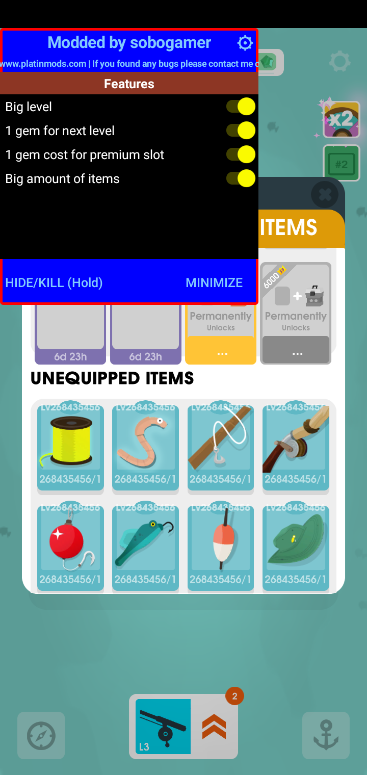 Hooked Inc: Fishing Games Hack,Mod [All Unlock Apk + iOS] : r