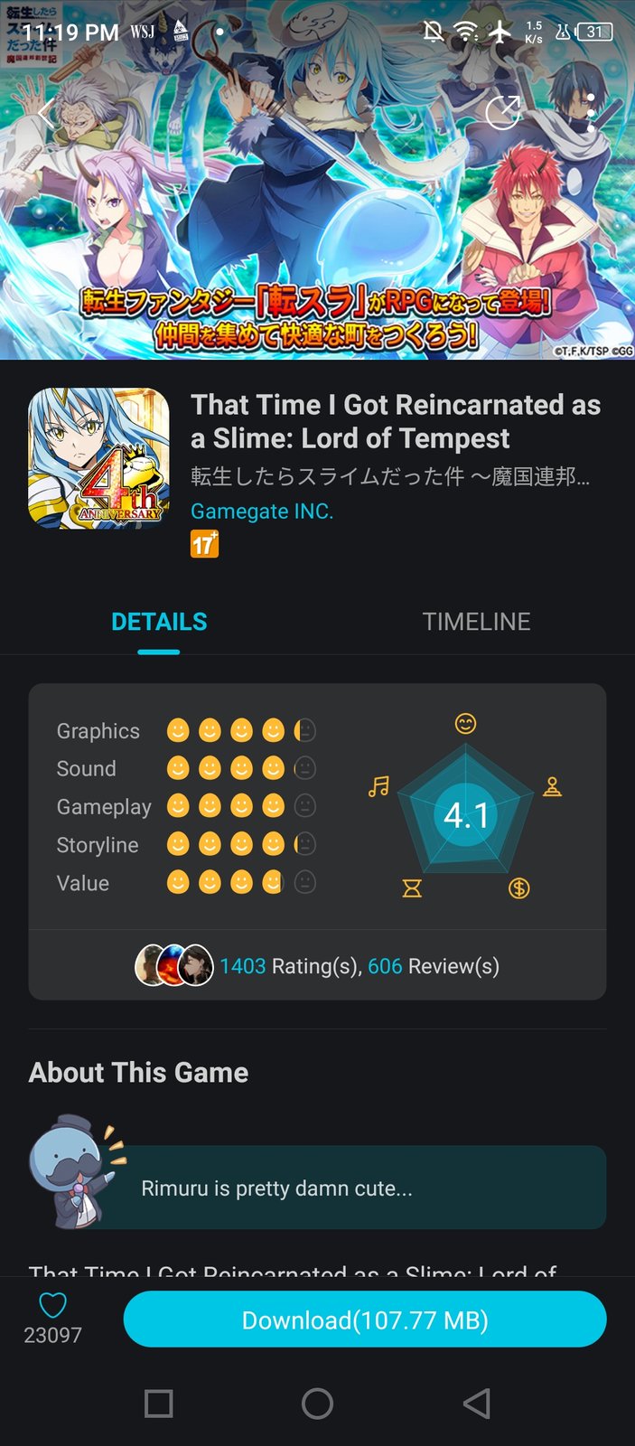 Lord of Heroes anime games Ver. 1.3.111507 MOD Menu APK