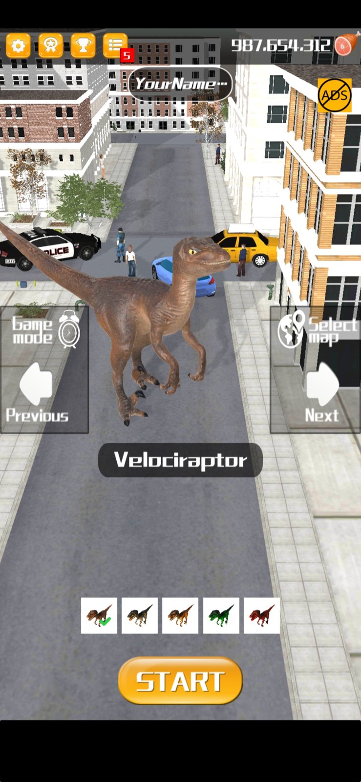 Jurassic Monster World: Dinosaur War 3D FPS 0.13.0 (Mod Unlimited
