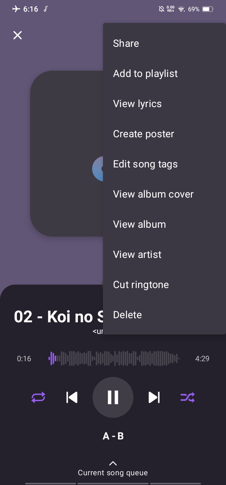 Music Player & MP3 Player v2.11.0.112 [Premium Mod Apk